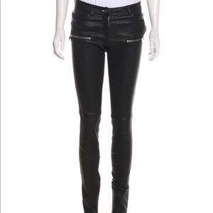 New without tags. Anine Bing leather moto pants